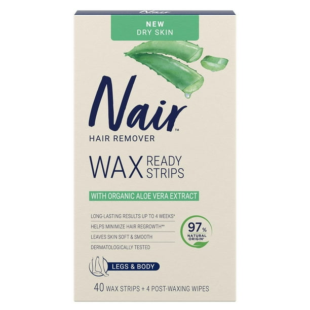 NAIR HAIR REMOVER WAX READY STRIP 40
