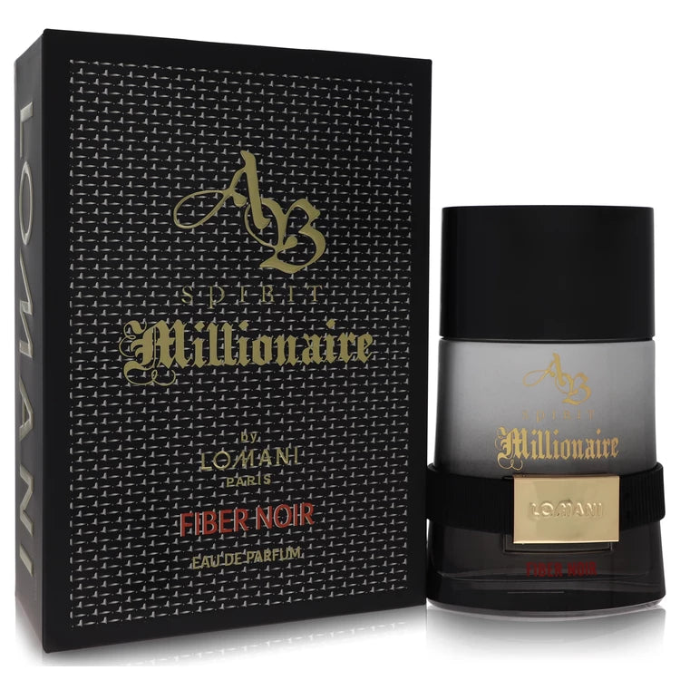 Lomani Men Ab Spirit Millionaire Fiber Noir 100 ml Eau De Parfum Spray