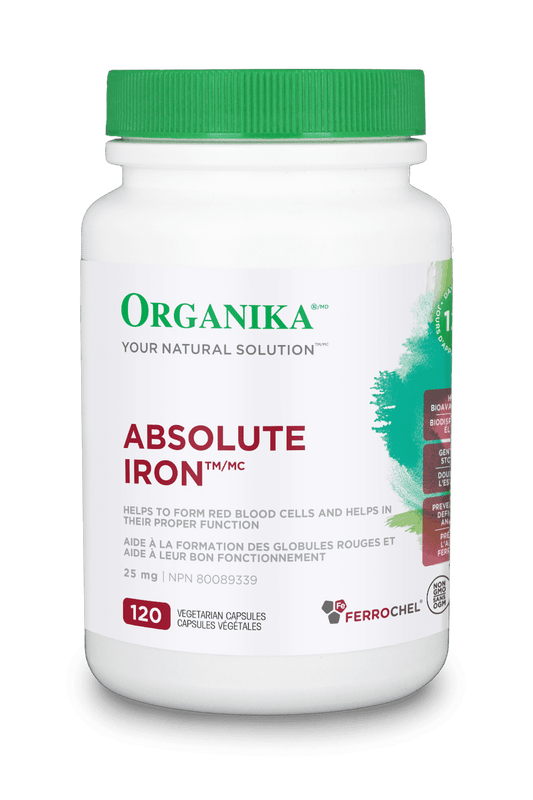 Organika   ABSOLUTE IRON (FERROCHEL) 25MG 120VCAP