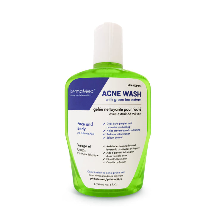 Derma Med ACNE WASH with Green Tea Extract 240mL