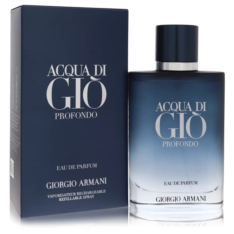 Giorgio Armani Men Acqua Di Gio Profondo 100 ml Eau De Parfum Spray Refillable
