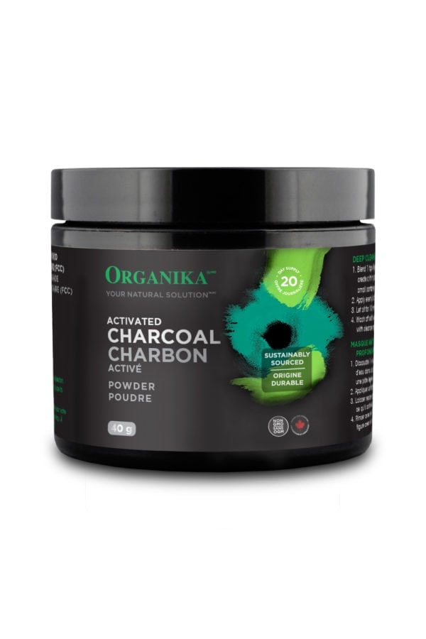 Organika ACTIVATED CHARCOAL POWDER 40G †