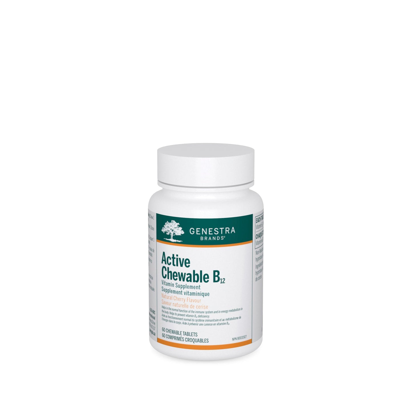GENESTRA Active Chewable B12 60 tabs