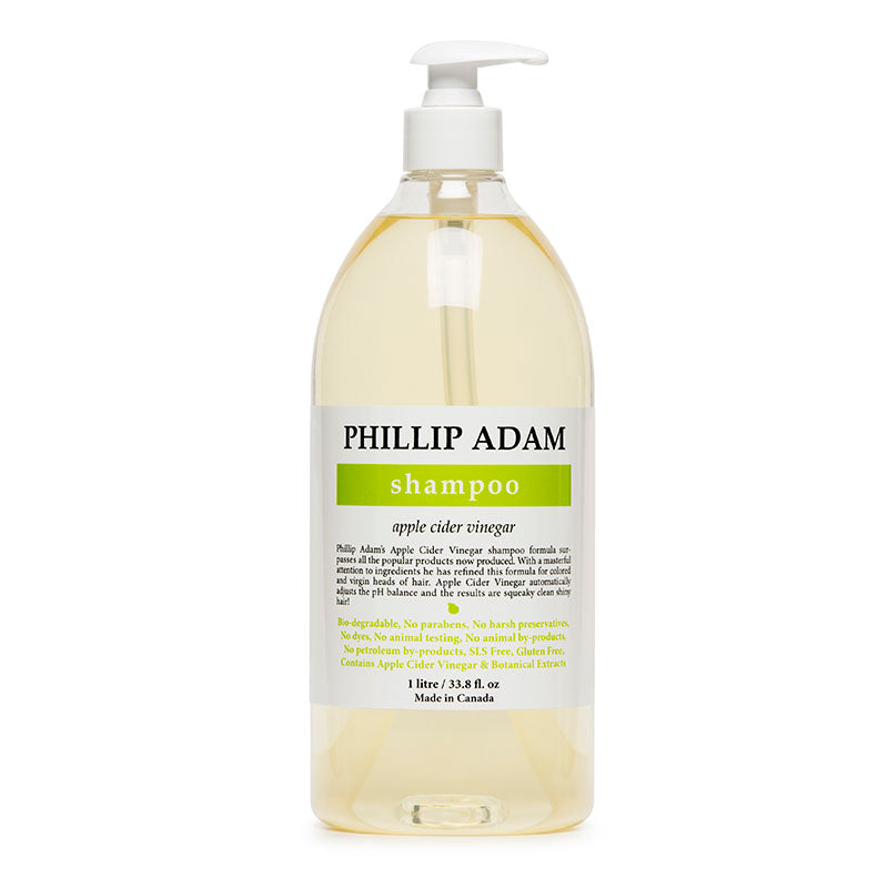 PHILLIP ADAM  -   Shampoo, Apple Cider Vinegar    1L