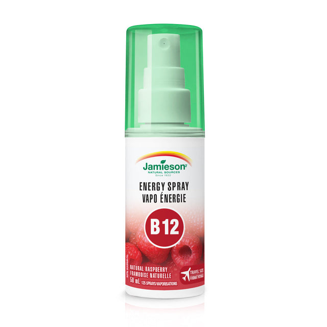 Jamieson JMS B12 Energy Spray - Raspberry 58ml