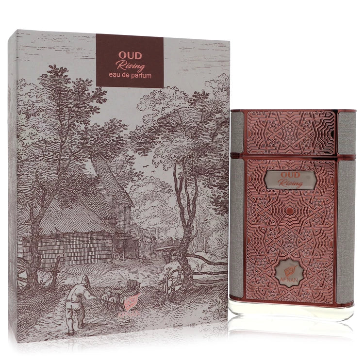 Afnan Oud Rising Eau De Parfum Spray By Afnan 2.8 oz Eau De Parfum Spray