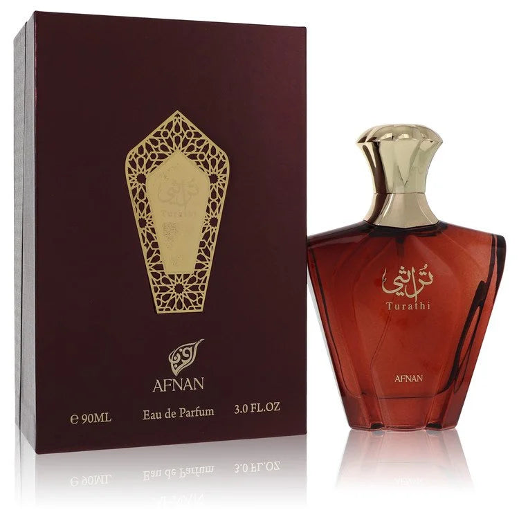 Afnan Turathi Brown Eau De Parfum Spray By Afnan 3 oz Eau De Parfum Spray
