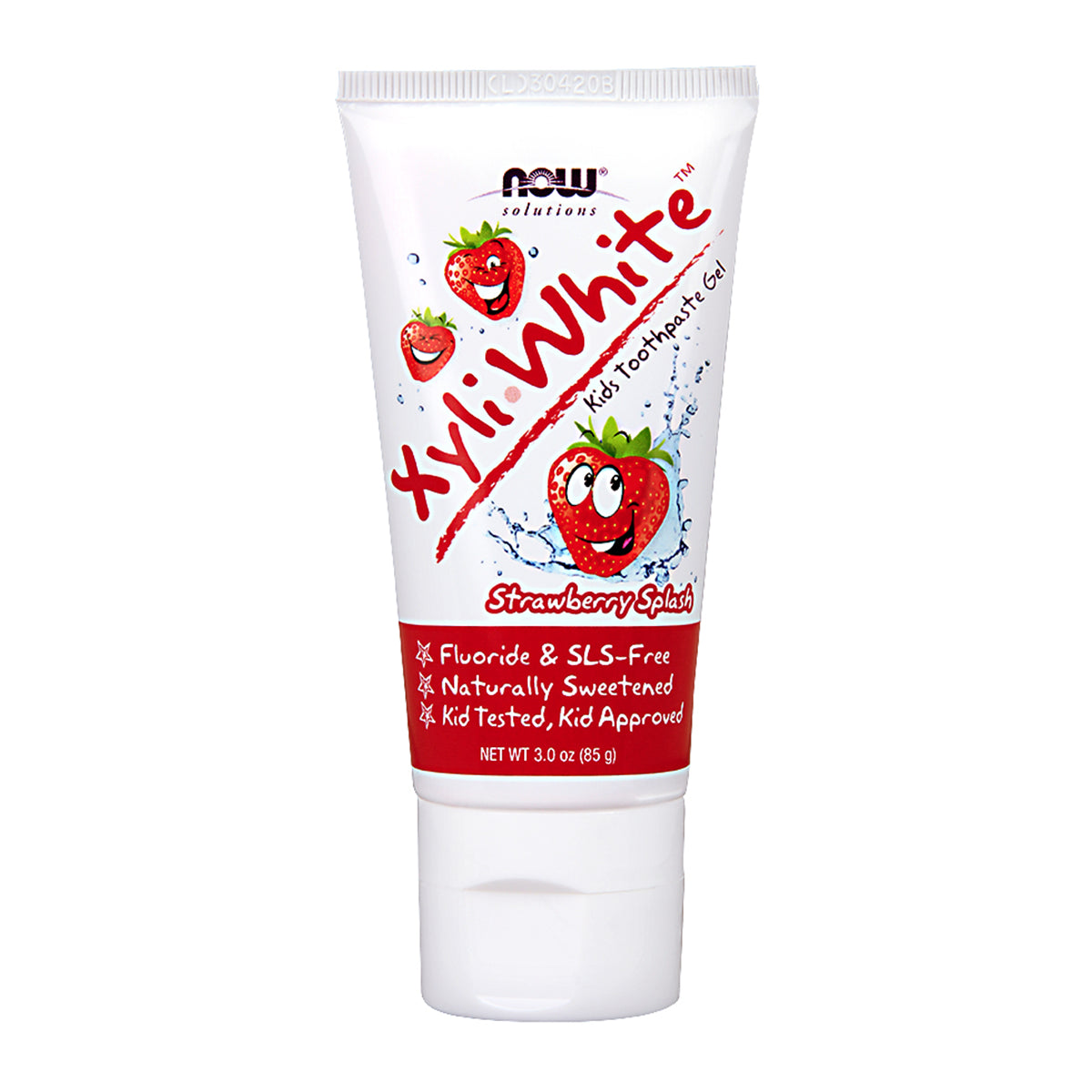 NOW Kids Xyliwhite StrawberrySplash Toothpaste Gel 85g