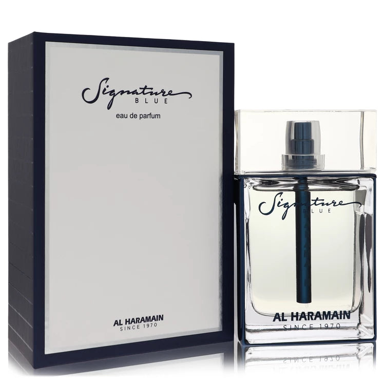 Al Haramain Signature Blue Eau De Parfum Spray By Al Haramain 3.3 oz Eau De Parfum Spray