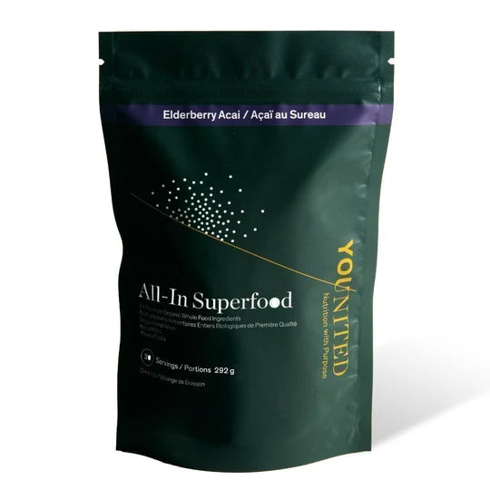 YOUNITED All-in Organic Superfood 292g Elderberry Acai