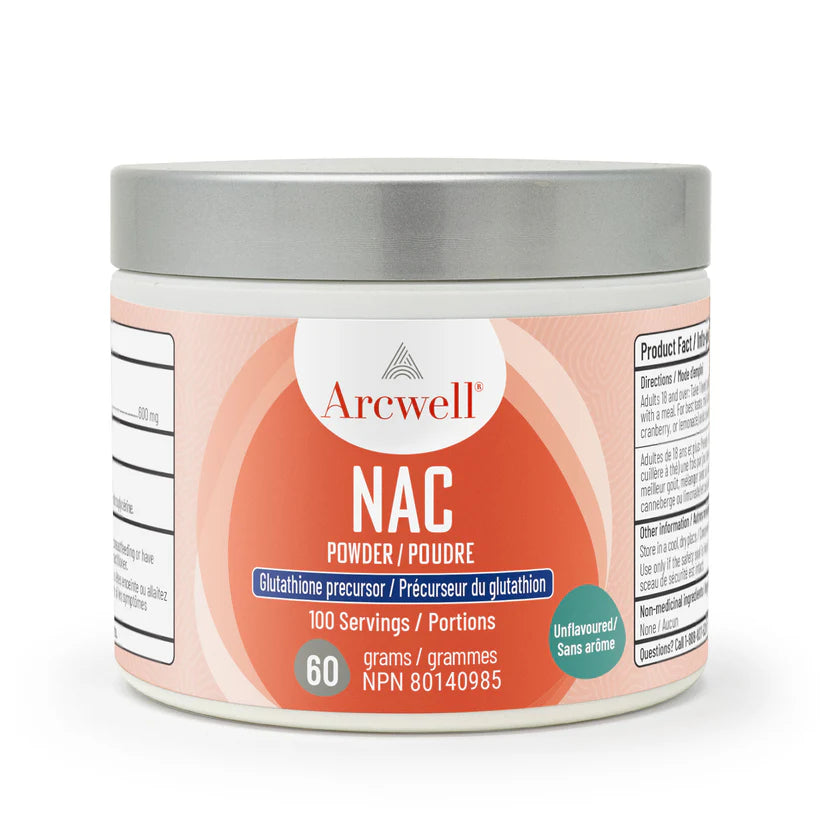 ARCWELL * NAC (N-Acetyl-L-Cysteine), 600mg/60gram
