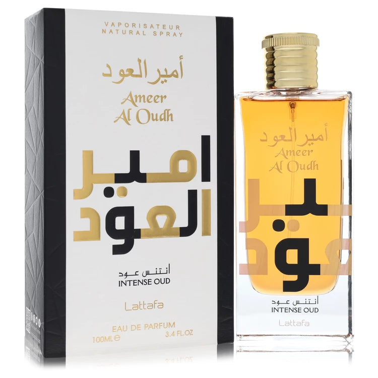 Ameer Al Oudh Intense Oud Eau De Parfum Spray (Unisex) By Lattafa 3.4 oz Eau De Parfum Spray
