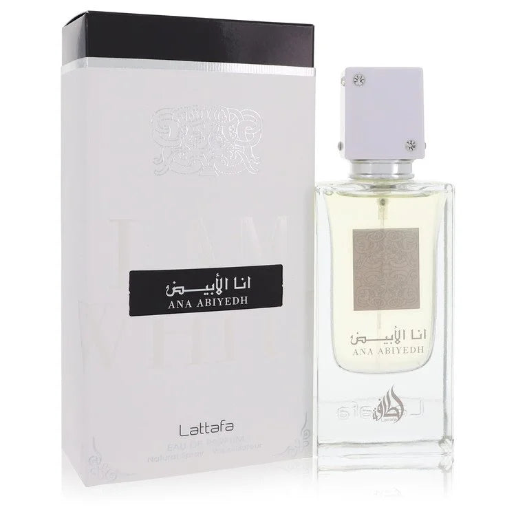 Ana Abiyedh I Am White Eau De Parfum Spray (Unisex) By Lattafa 2 oz Eau De Parfum Spray