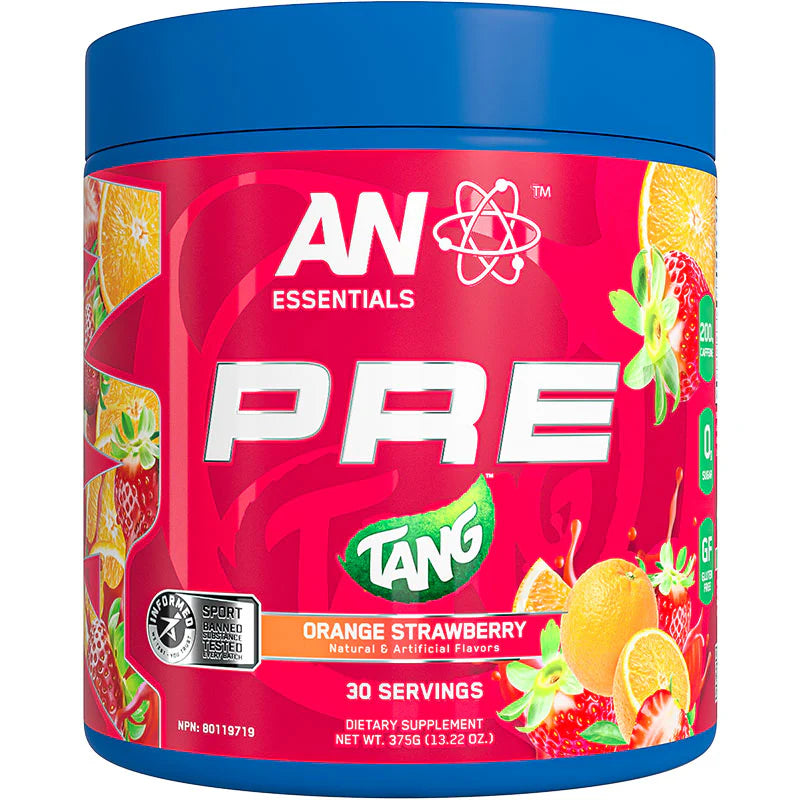 Applied Nutrition Applied Nutrition Essential Pre-Workout Tang Orange Strawberry 30 Servings