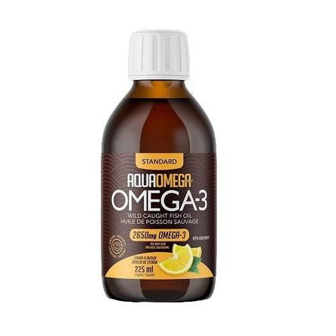 AQUAOMEGA EPA 3x Extra Strength Omega 3 (Lemon) 225mL
