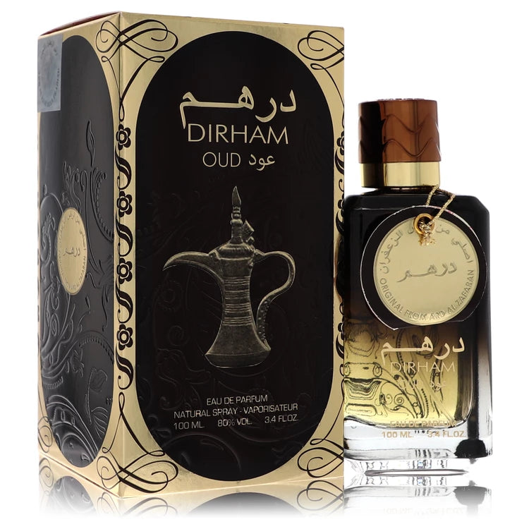 Ard Al Zaafaran Dirham Oud Eau De Parfum Spray (Unisex) By Al Zaafaran 3.4 oz Eau De Parfum Spray