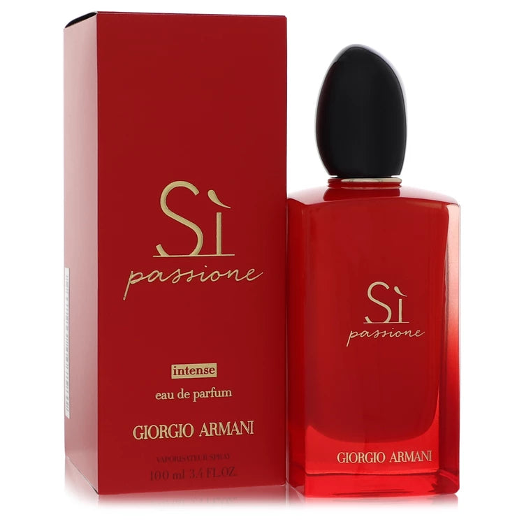 Armani Si Passione Intense Eau De Parfum Spray By Giorgio Armani 3.4 oz Eau De Parfum Spray