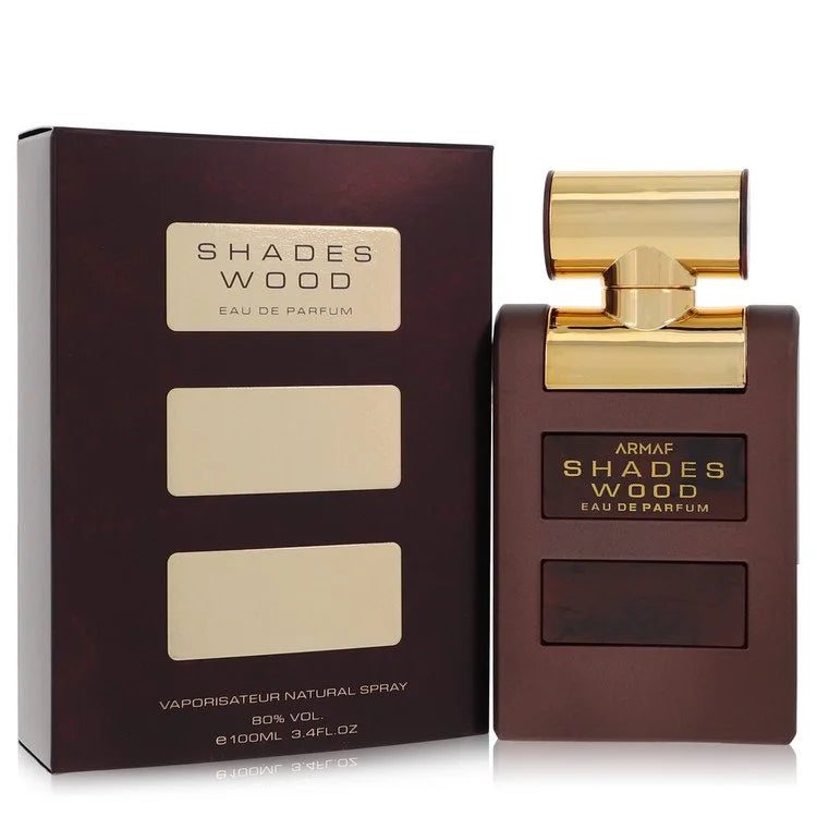 Armaf Shades Wood Eau De Parfum Spray By Armaf 3.4 oz Eau De Parfum Spray