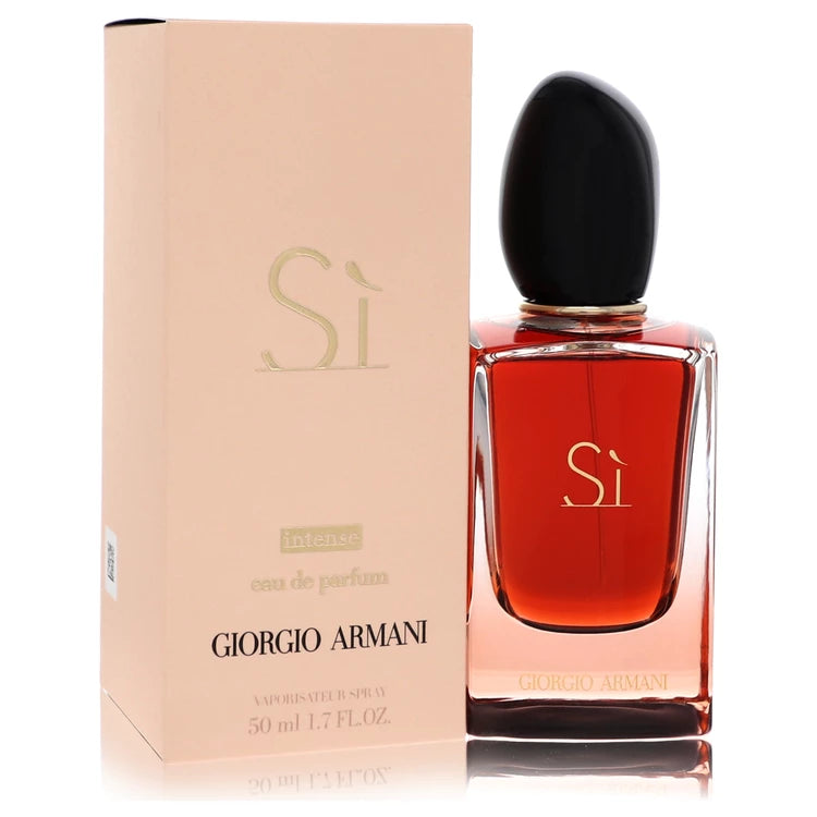 Armani Si Intense Eau De Parfum Spray By Giorgio Armani 1.7 oz Eau De Parfum Spray