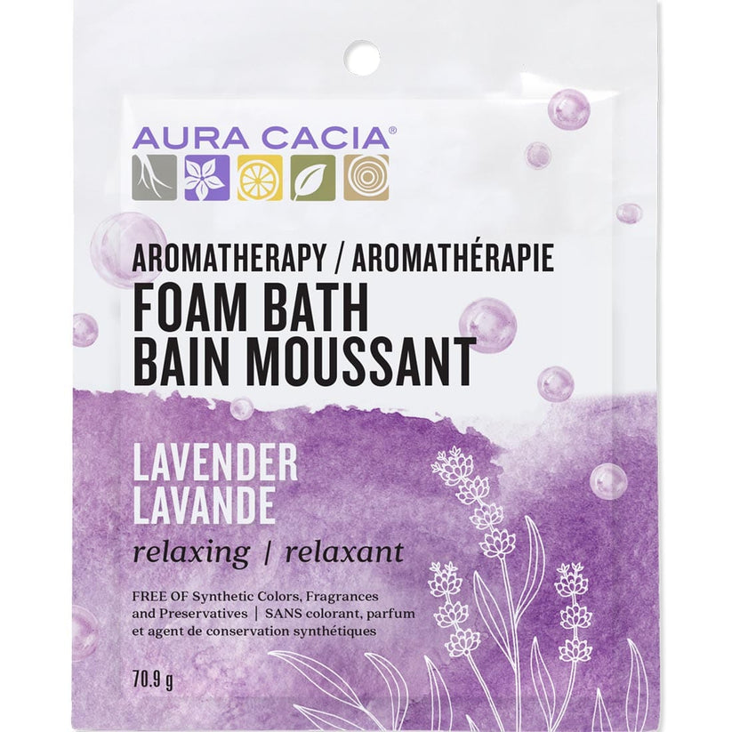 Aura Cacia Lavender Foam Bath 6 x 71g