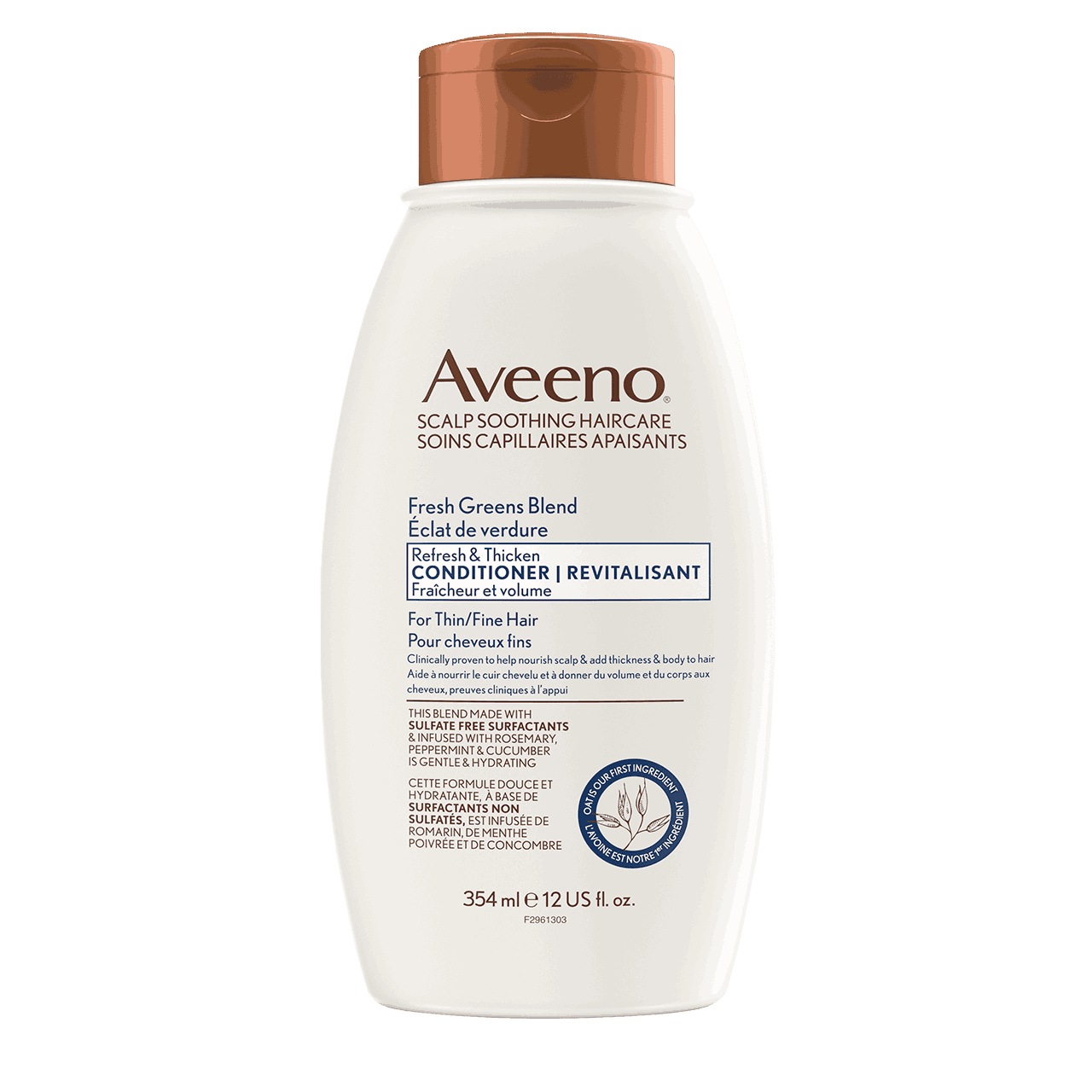 AVEENO SHP FRESH GREENS BLEND 354ML