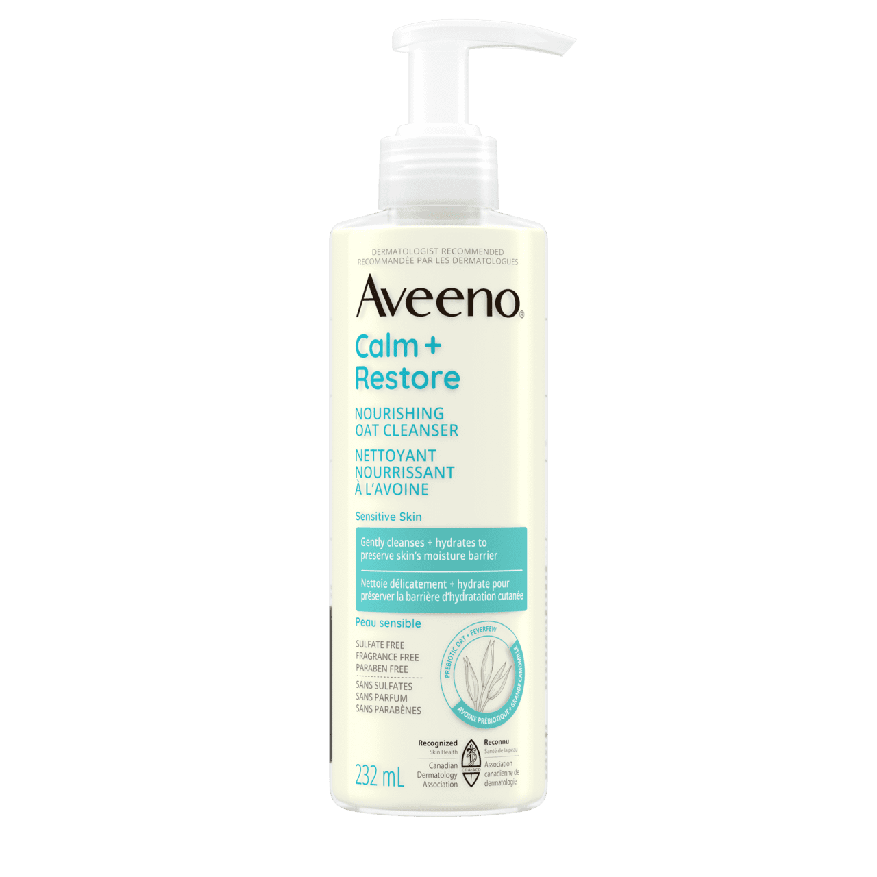 AVEENO CALM RESTORE CLEANSER GEL 232ML