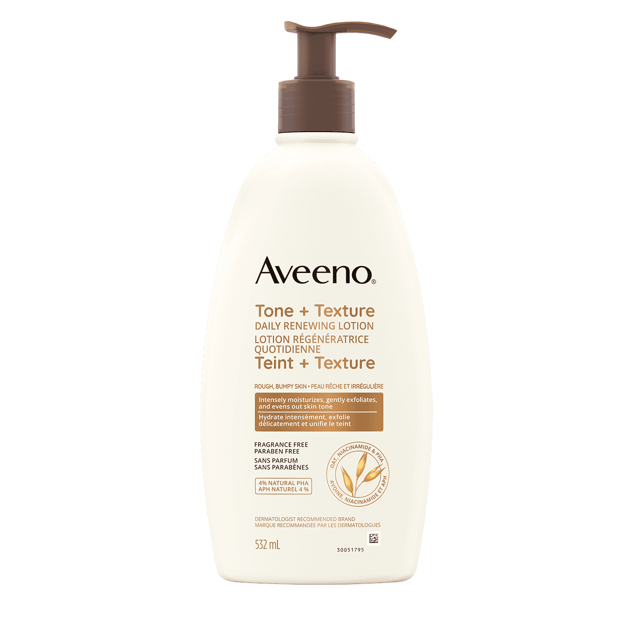 AVEENO TONE TEXTURE LOT DAILY RENEW 532ML