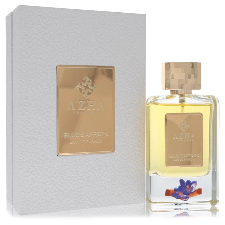 Azha Blue Saffron Eau De Parfum Spray By Azha 3.4 oz Eau De Parfum Spray