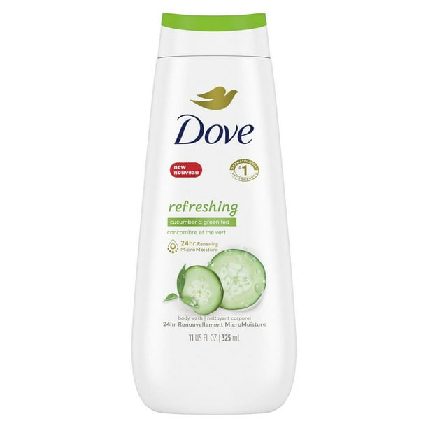 DOVE BODY WASH CUCUMBER GREEN TEA 325ML