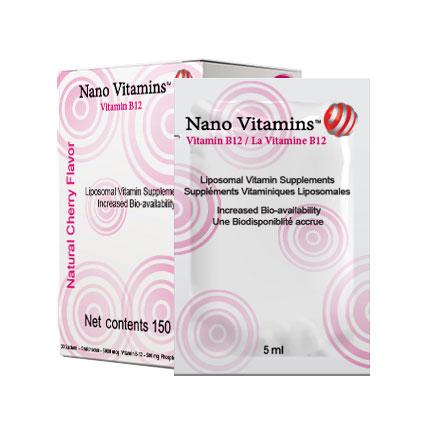 Nano Vitamins Liposomal Vitamin B12 30 sachets