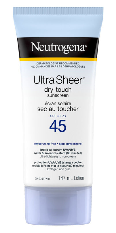 NEUTROGENA ULTRA SHEER DRY TOUCH SPF45 147ML