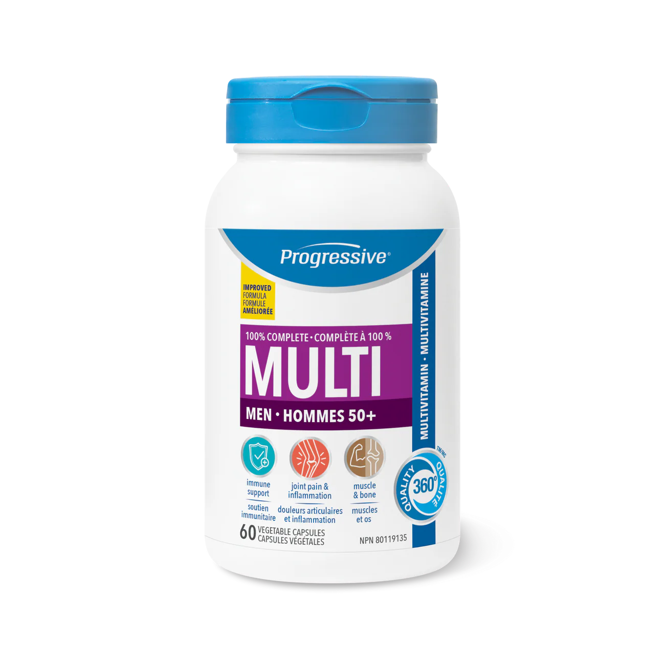 Progressive Multi Men 50+ 120caps