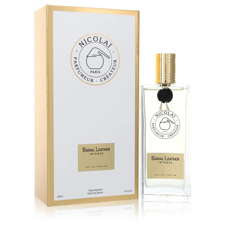 Baikal Leather Intense Eau De Parfum Spray (Unisex) By Nicolai 3.4 oz Eau De Parfum Spray