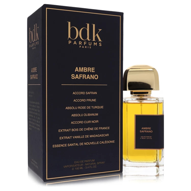 Bdk Ambre Safrano Eau De Parfum Spray (Unisex) By Bdk Parfums 3.4 oz Eau De Parfum Spray