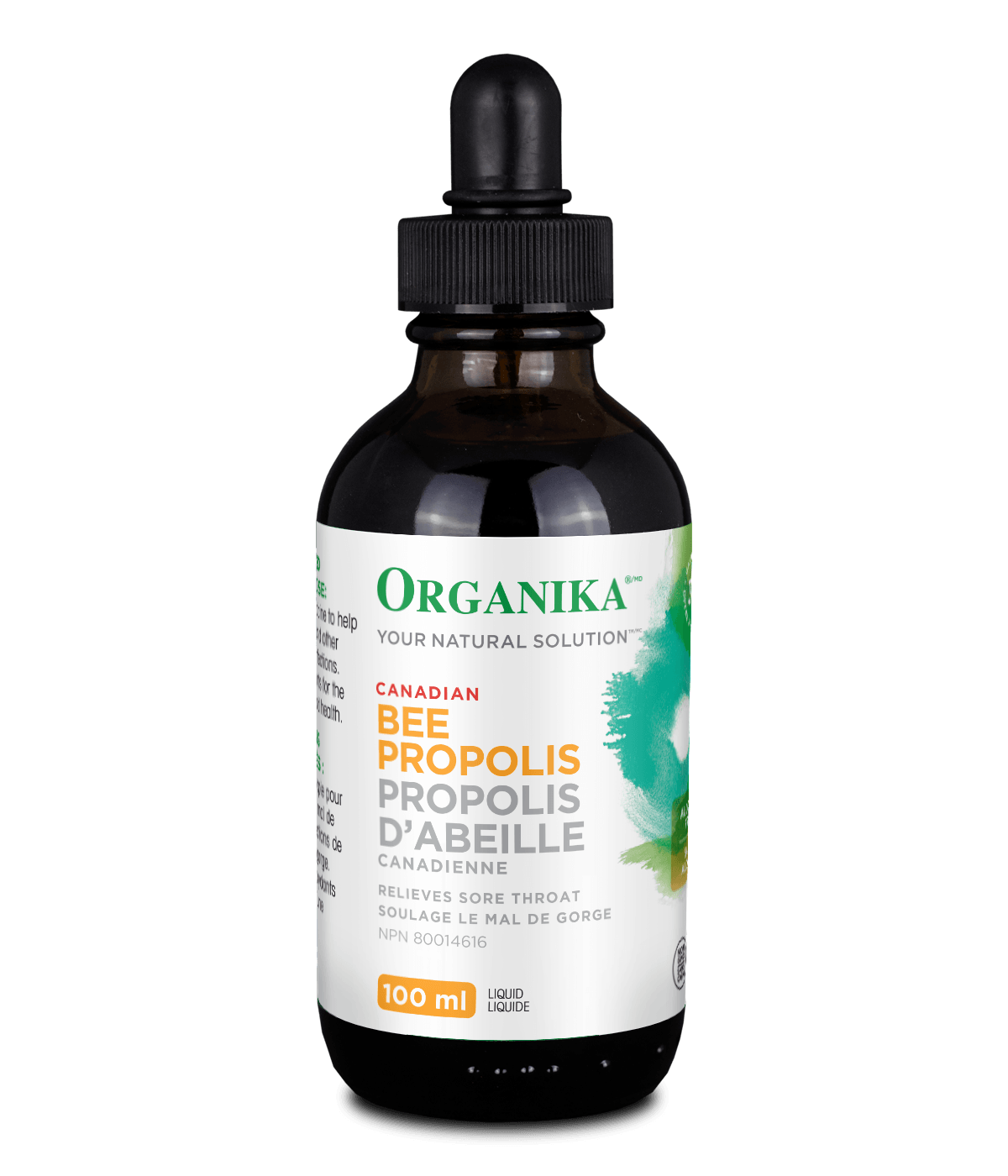 Organika BEE PROPOLIS LIQUID ALCOHOL FREE DROPPER 100ML