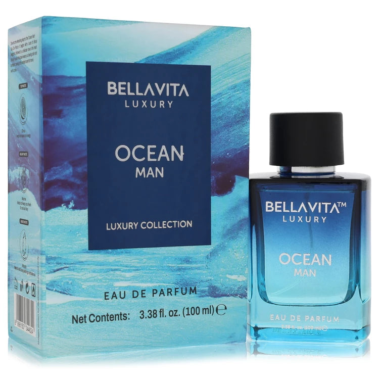 Bellavita Men Bellavita Luxury Ocean 100 ml Eau De Parfum Spray
