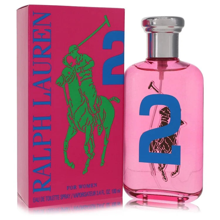 Ralph Lauren Women Big Pony Pink 2 100 ml Eau De Toilette Spray