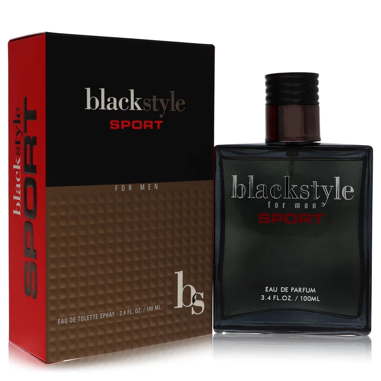 Black Style Sport Eau De Toilette Spray By Yzy Perfume 3.4 oz Eau De Toilette Spray