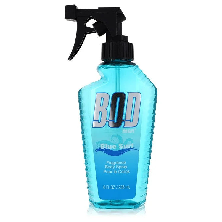 Bod Man Blue Surf Body Spray By Parfums De Coeur 8 oz Body Spray