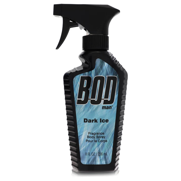 Bod Man Dark Ice Body Spray By Parfums De Coeur 8 oz Body Spray