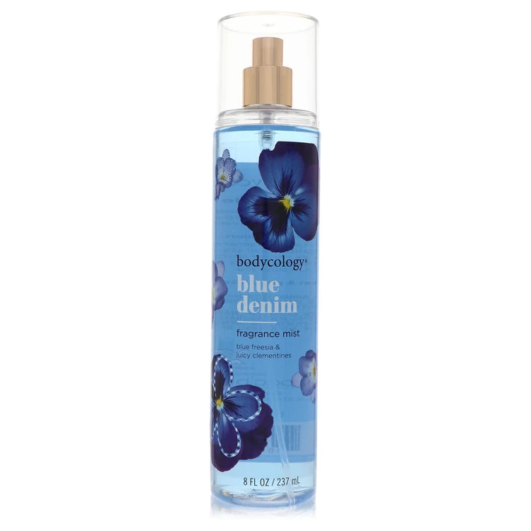 Bodycology Blue Denim Fragrance Mist Spray By Bodycology 8 oz Fragrance Mist Spray