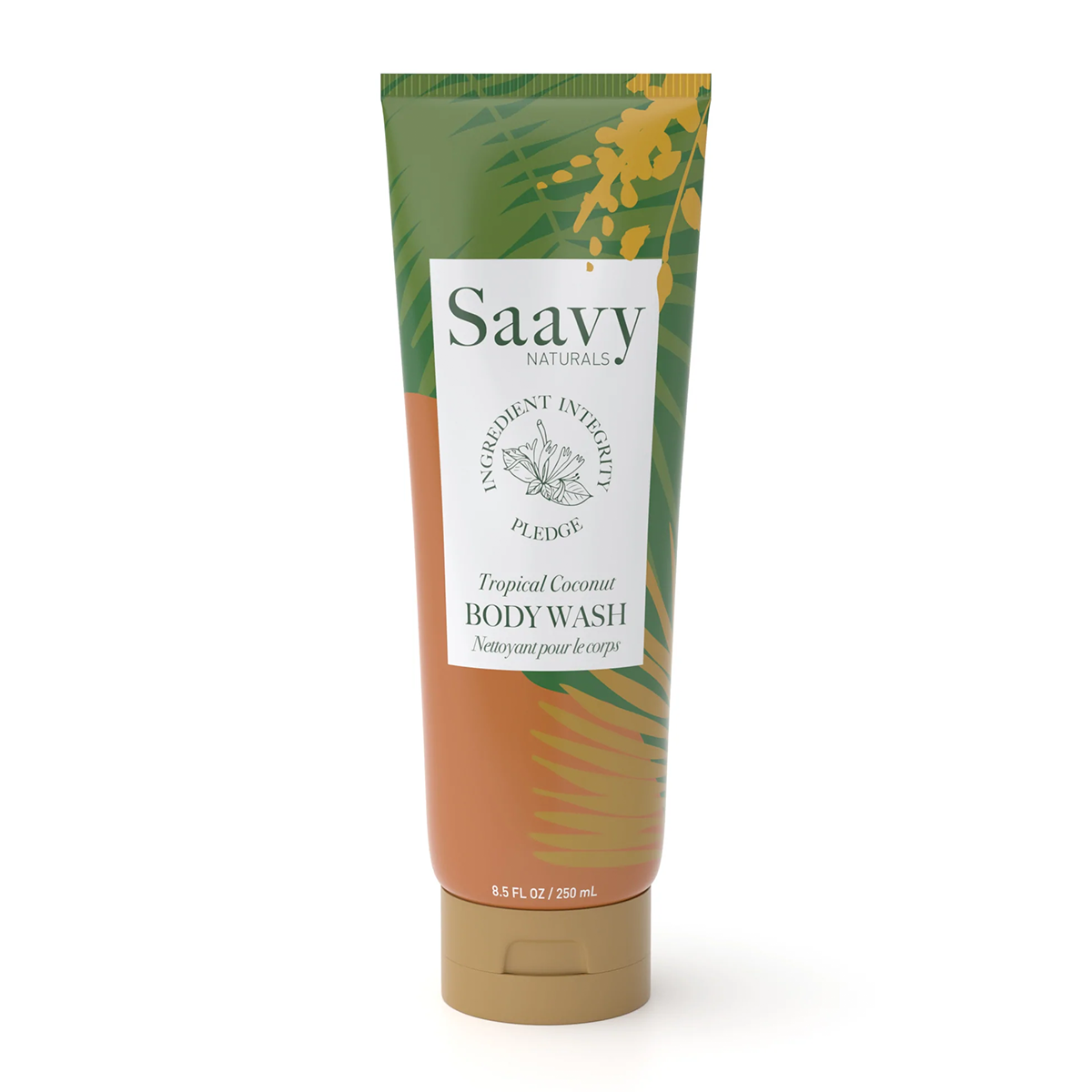 SAAVY NATURALS Tropical Coconut Body Wash 250mL