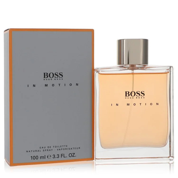 Boss In Motion Eau De Toilette Spray By Hugo Boss 3.3 oz Eau De Toilette Spray