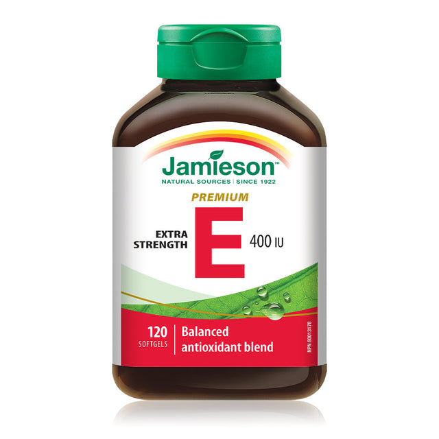 Jamieson JMS Vitamin E 400IU Balanced 120's 120Softgels
