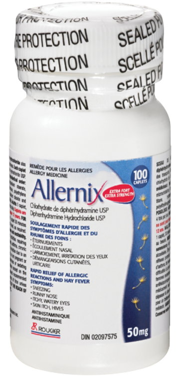 ALLERNIX X-STRENGTH CPLT 50MG 100 CAPLET