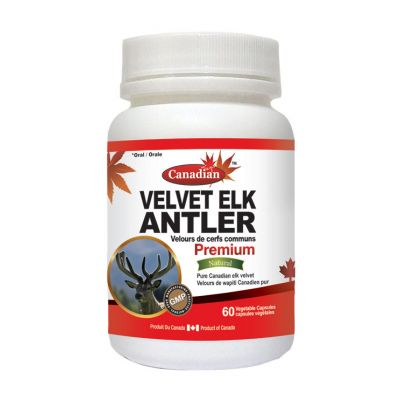 NUTRIDOM® Elk Antler 500mg 30 Vcaps -Freeze dried