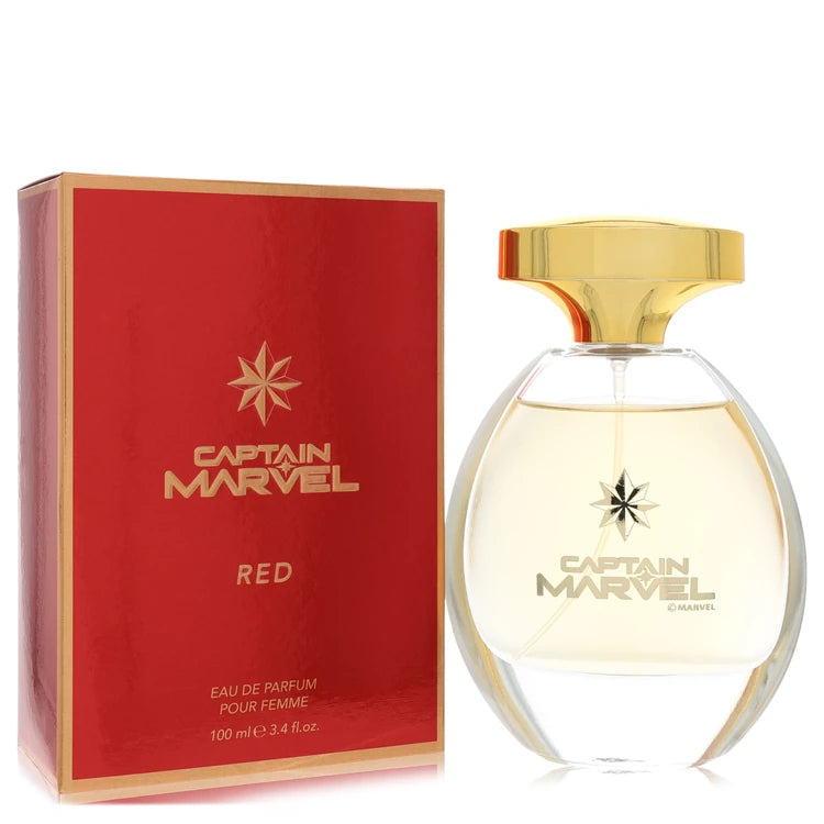 Marvel Women Captain Marvel Red 100 ml Eau De Parfum Spray