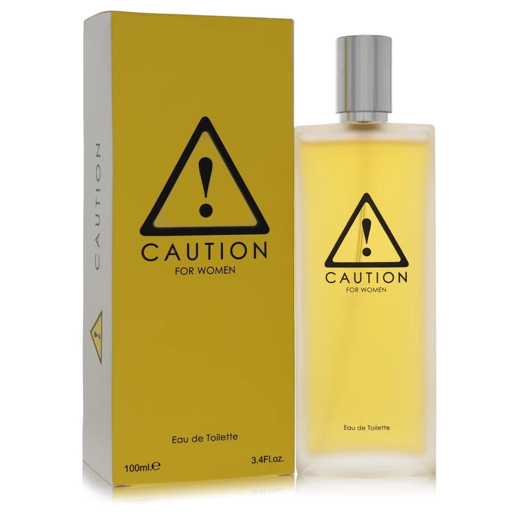 Caution Eau De Toilette Spray By Kraft 3.4 oz Eau De Toilette Spray