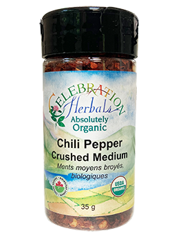 CHBot - Chili Peppers Red Medium ORG Crushed 35 g