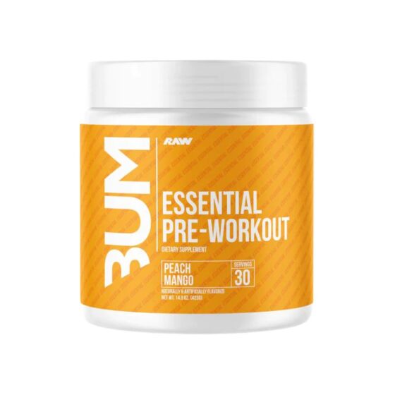 CBUM Essential Pre-Workout | Peach Mango | 30 Servings